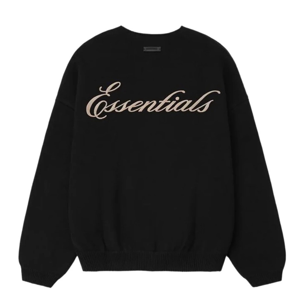 Essentials Fear of God waffle knit crewneck
